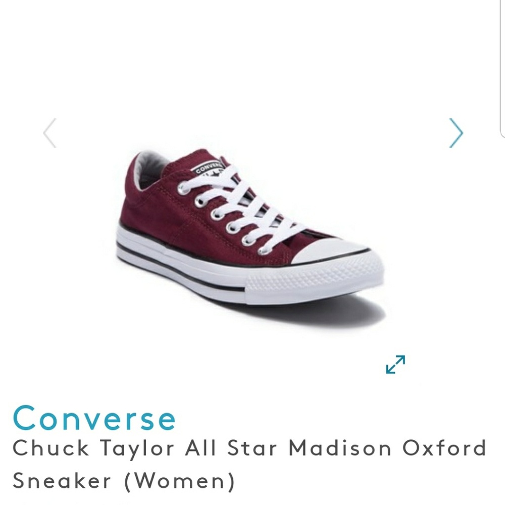 Burgundy Converse